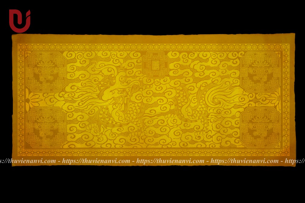 Phôi sắc phong thượng đẳng thần triều Nguyễn niên hiệu Khải Định năm thứ 9 - Ảnh 2