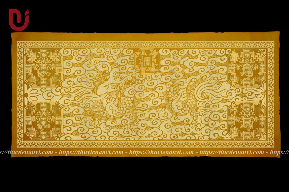 Phôi sắc phong thượng đẳng thần triều Nguyễn niên hiệu Khải Định năm thứ 9 - Ảnh 3