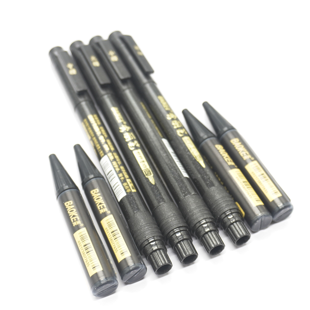 Bút dạ lông S20-23 kèm mực viết thư pháp bộ 4 bút - Ảnh 5