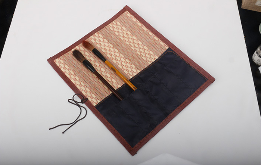 Mành cuốn bút lông thư pháp/ thư họa 30 x 33cm - Ảnh 4