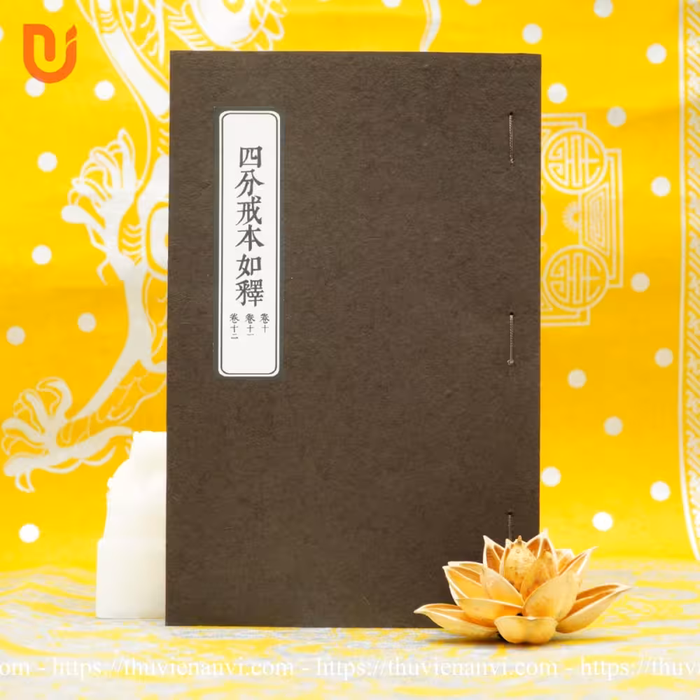 Tứ phần giới bổn như thích (bộ 4 tập) - Ảnh 4