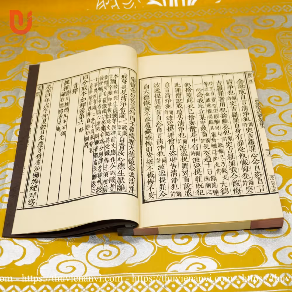 Tứ phần giới bổn như thích (bộ 4 tập) - Ảnh 6