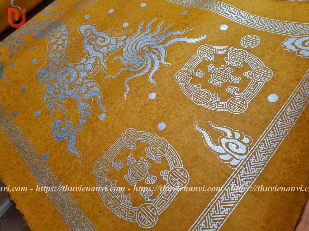 Phôi sắc phong thần triều Nguyễn niên hiệu Minh Mạng - Ảnh 5