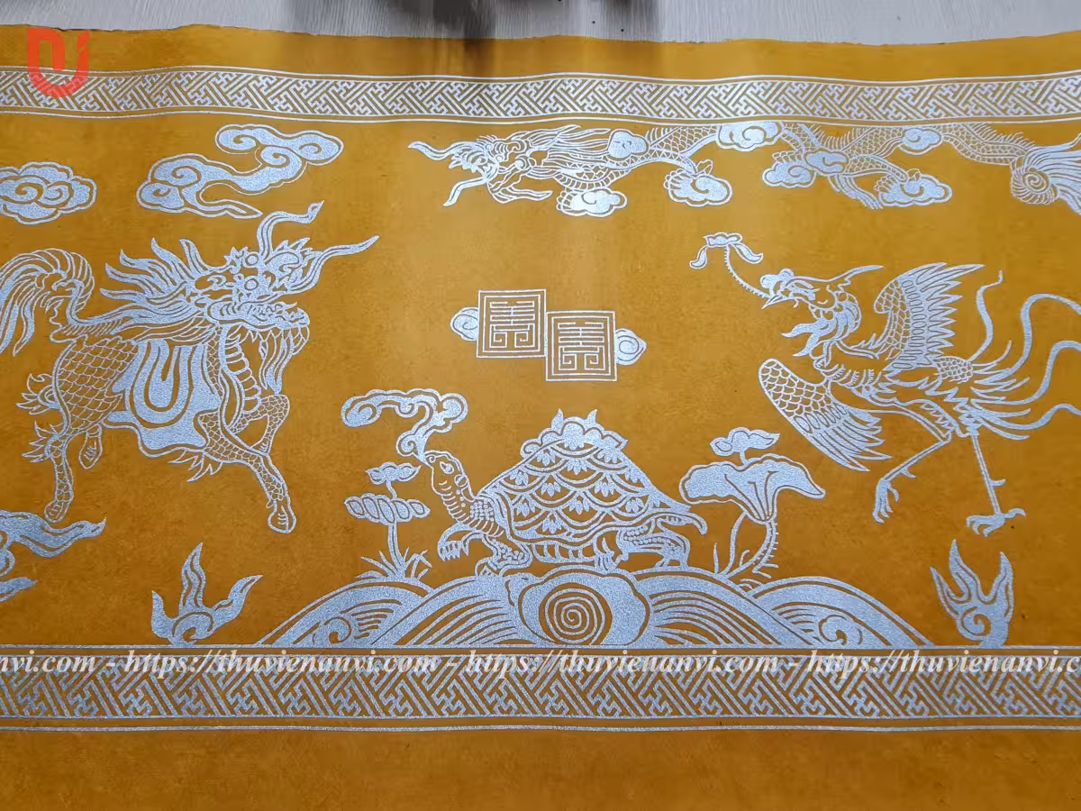 Phôi sắc phong thần triều Nguyễn niên hiệu Minh Mạng - Ảnh 8