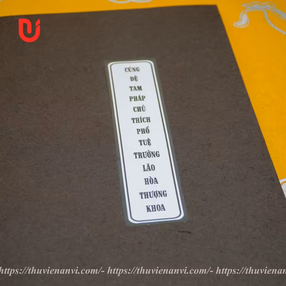 Cúng Đệ tam Pháp chủ Thích Phổ Tuệ Trưởng lão Hòa Thượng khoa - Ảnh 14