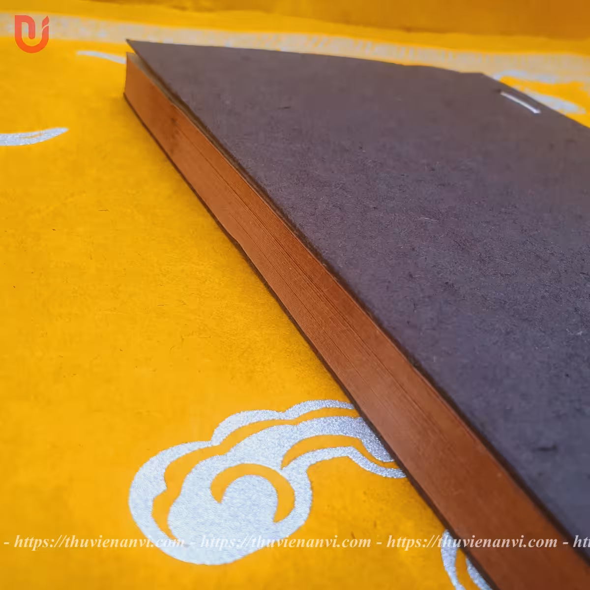 Sổ thư pháp bìa cậy giấy dó theo lối cổ - Ảnh 11