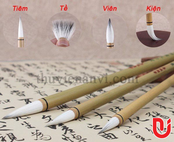 Bút lông thư pháp lịch sử và những kiến thức cơ bản