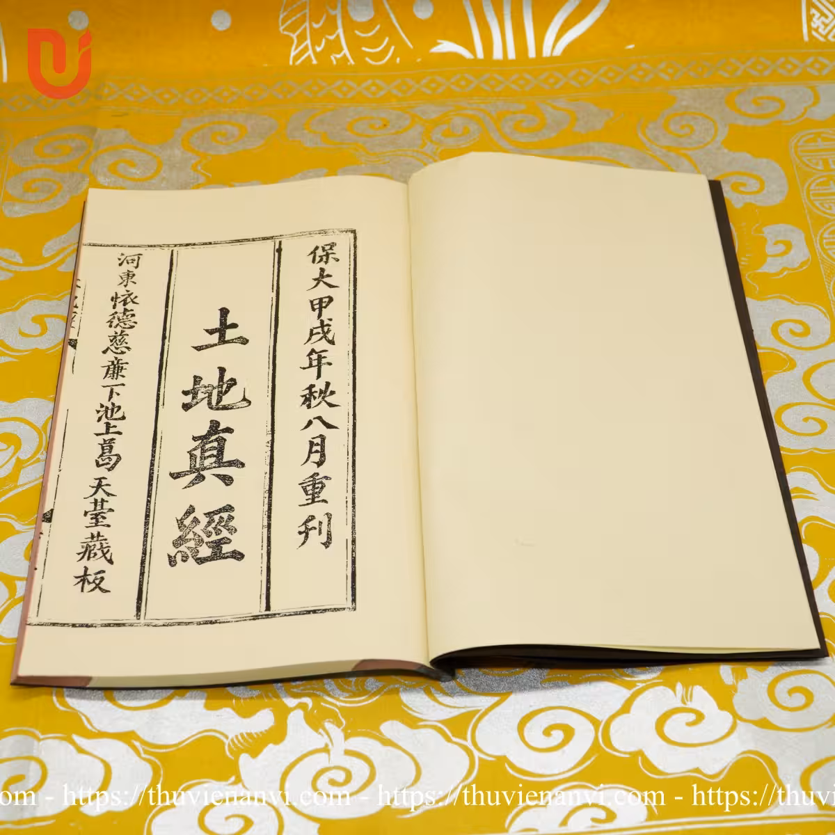 Thổ Địa Chân Kinh (Bảo Đại 1934) - Ảnh 3