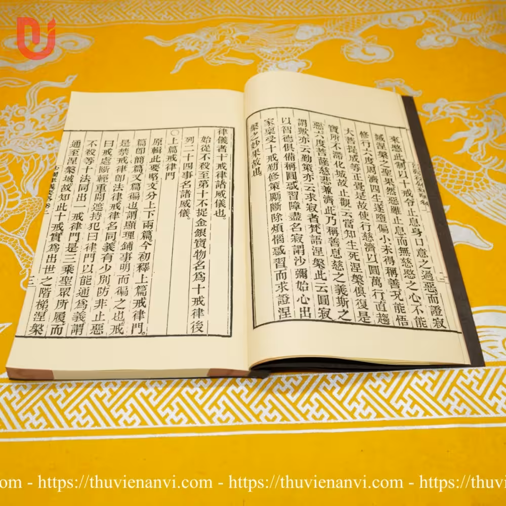 Sa Di luật nghi yếu lược tăng chú - (Tự Đức 33 - bộ 2 quyển) - Ảnh 7