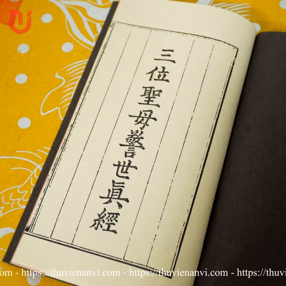 Tam Vị Thánh Mẫu Cảnh Thế Chân Kinh - Ảnh 5