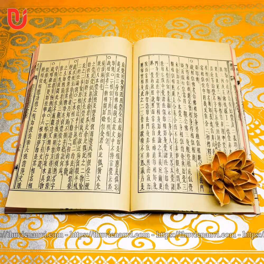 Phật Thuyết Quán Vô Lượng Thọ Phật Kinh Sớ Diệu Tông Sao hội bản (Bộ 3 tập) - Ảnh 5