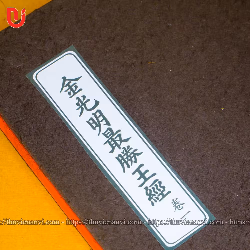 Kim Quang Minh Tối Thắng Vương Kinh (Bộ 5 quyển) - Ảnh 3