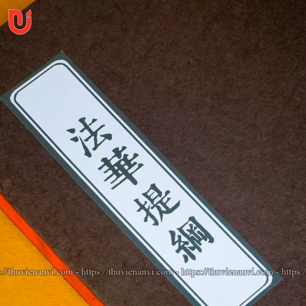 Pháp Hoa Đề Cương - Ảnh 4