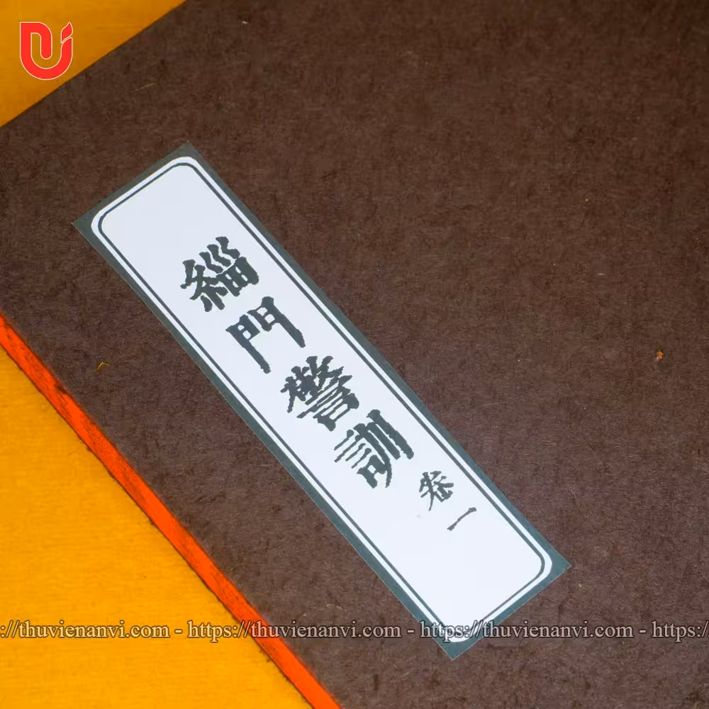 Truy Môn Cảnh Huấn (Bộ 3 quyển) - Ảnh 3