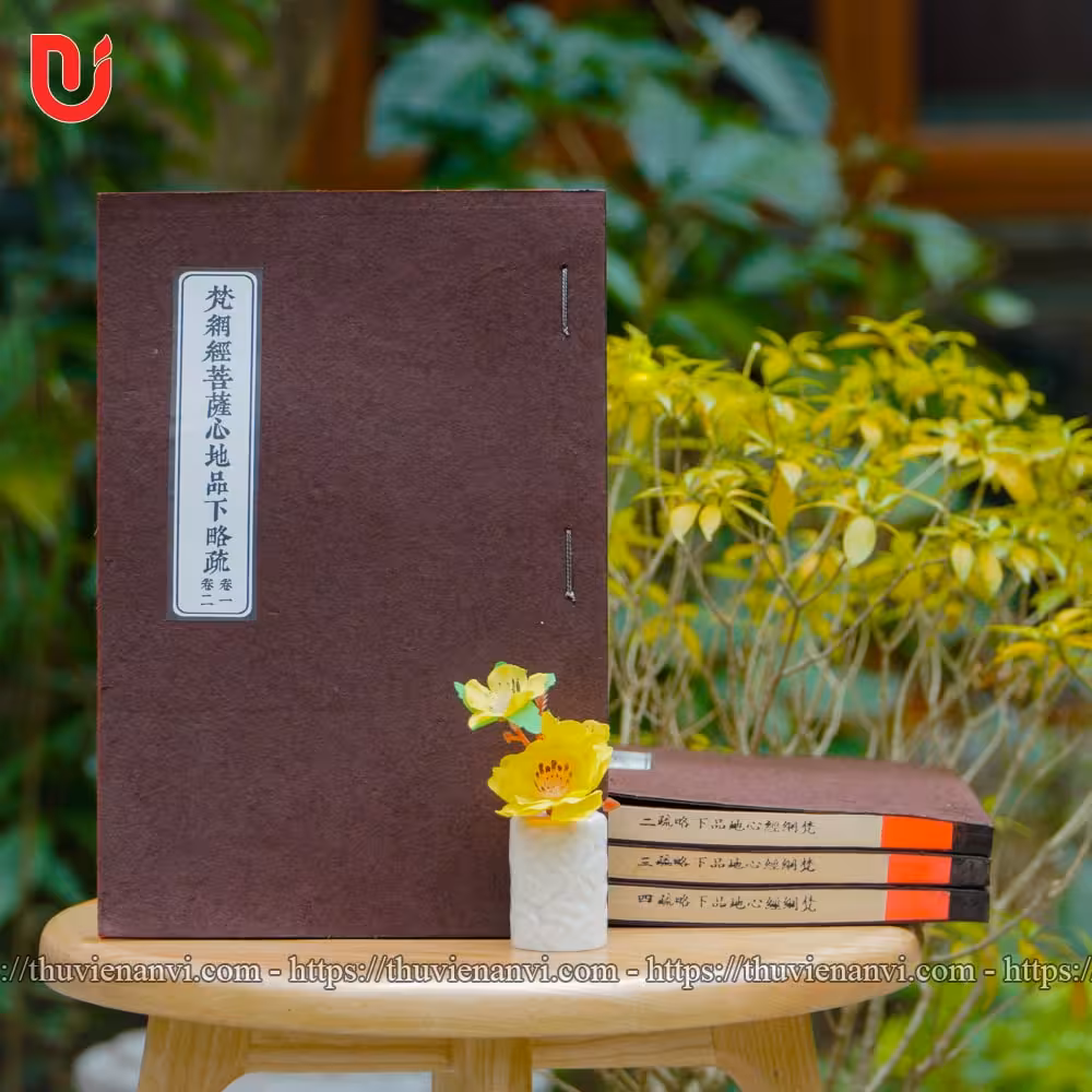 Phạm Võng Kinh Bồ Tát Tâm Địa Phẩm Hạ Lược Sớ (Bộ 4 tập)