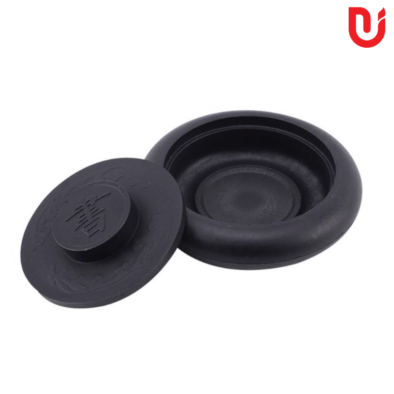 Nghiên mực tròn nắp chữ Thư - Ảnh 3