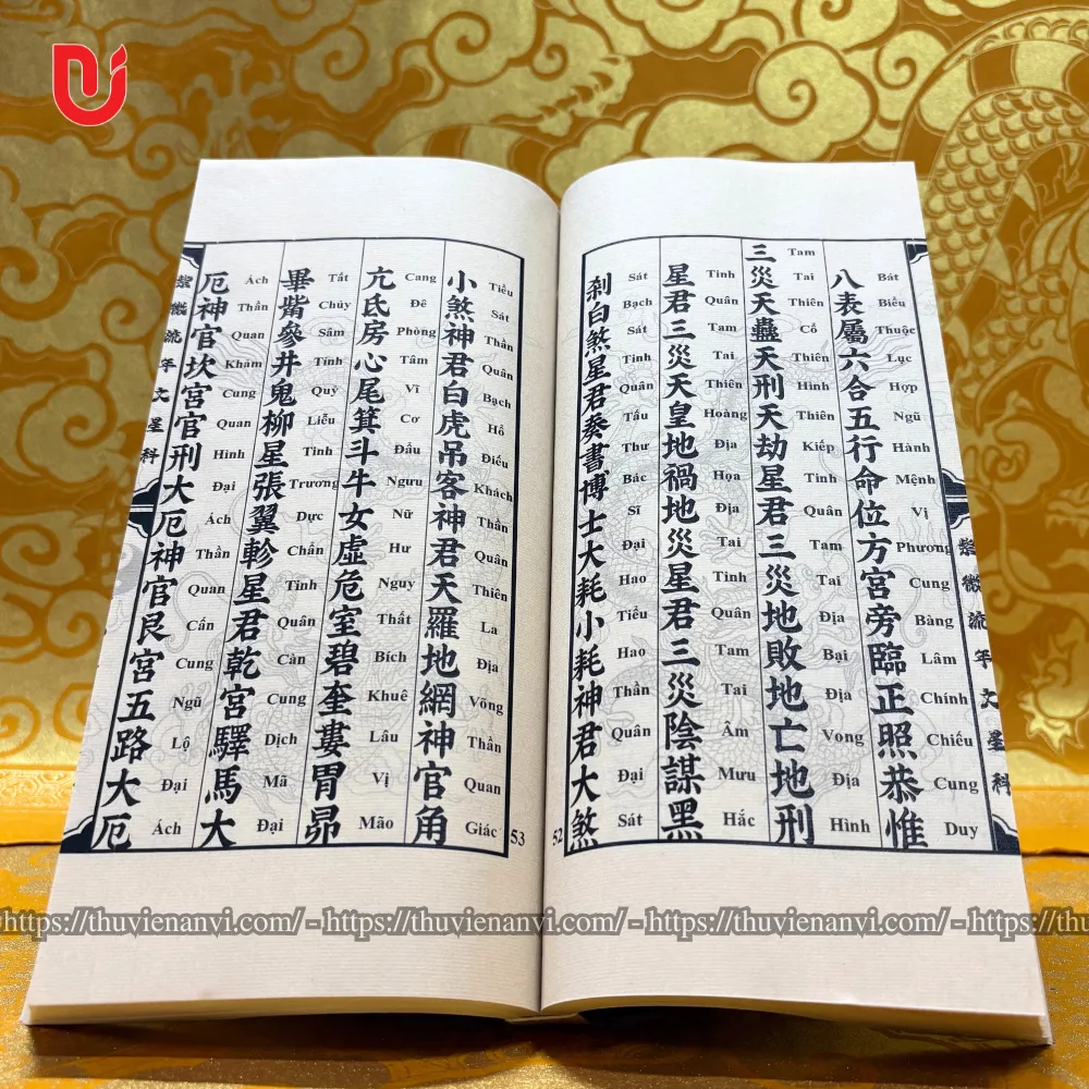 Sách Tử Vi Lưu Niên Văn Tinh Song Ngữ Xuyến Chỉ - Ảnh 5